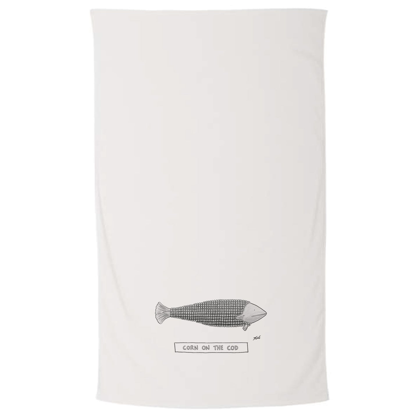 Corn on the Cod Tea Towel