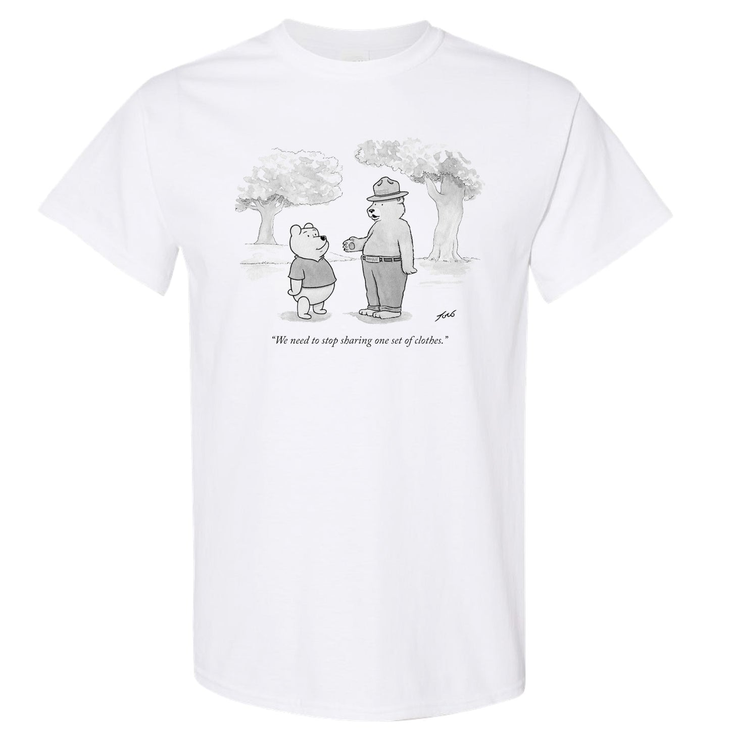 Sharing One Set of Clothes Shirt